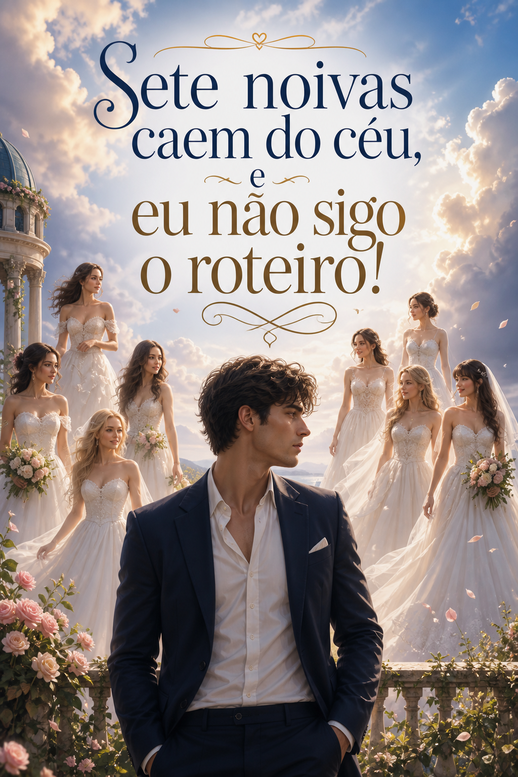 Sete noivas caem do céu, e eu não sigo o roteiro!