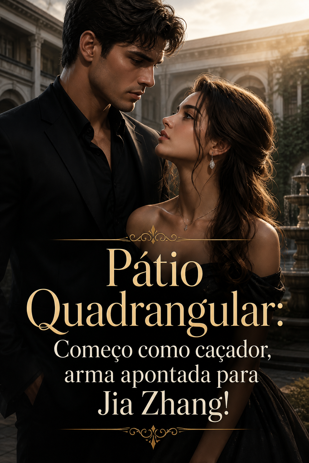 Pátio Quadrangular: Começo como caçador, arma apontada para Jia Zhang!
