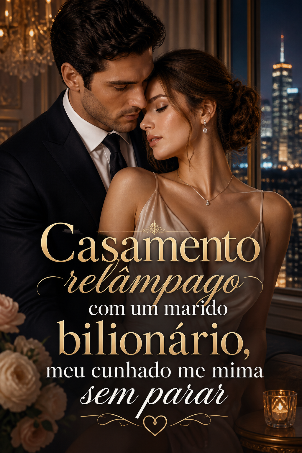 Casamento relâmpago com um marido bilionário, meu cunhado me mima sem parar