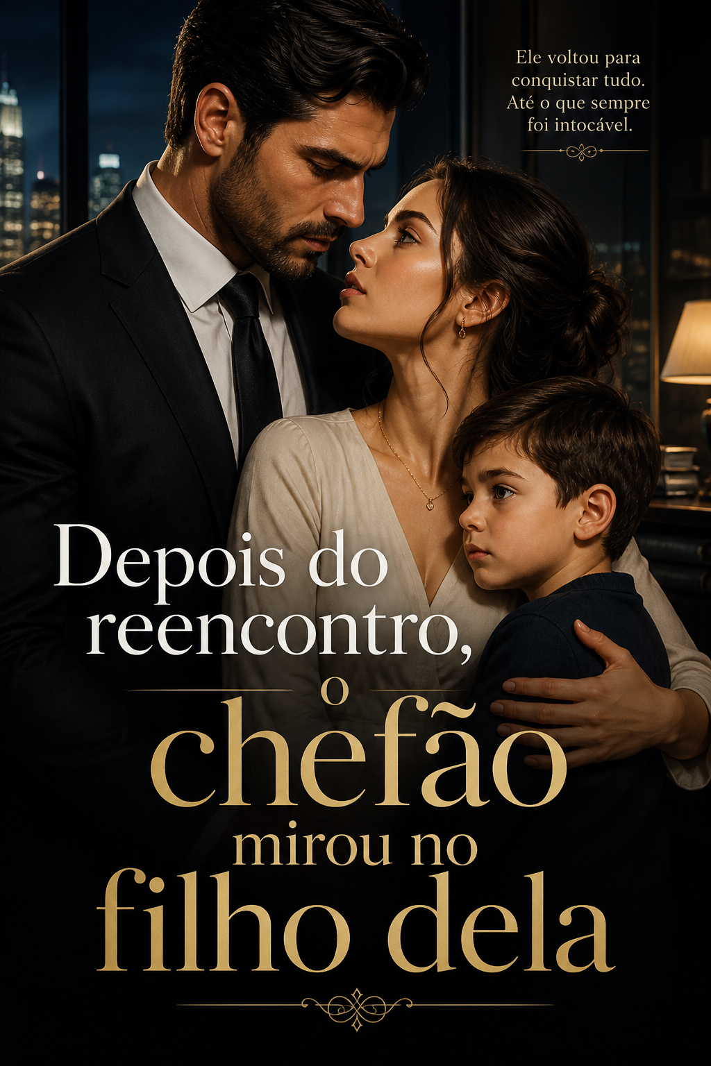 Depois do reencontro, o chefão mirou no filho dela