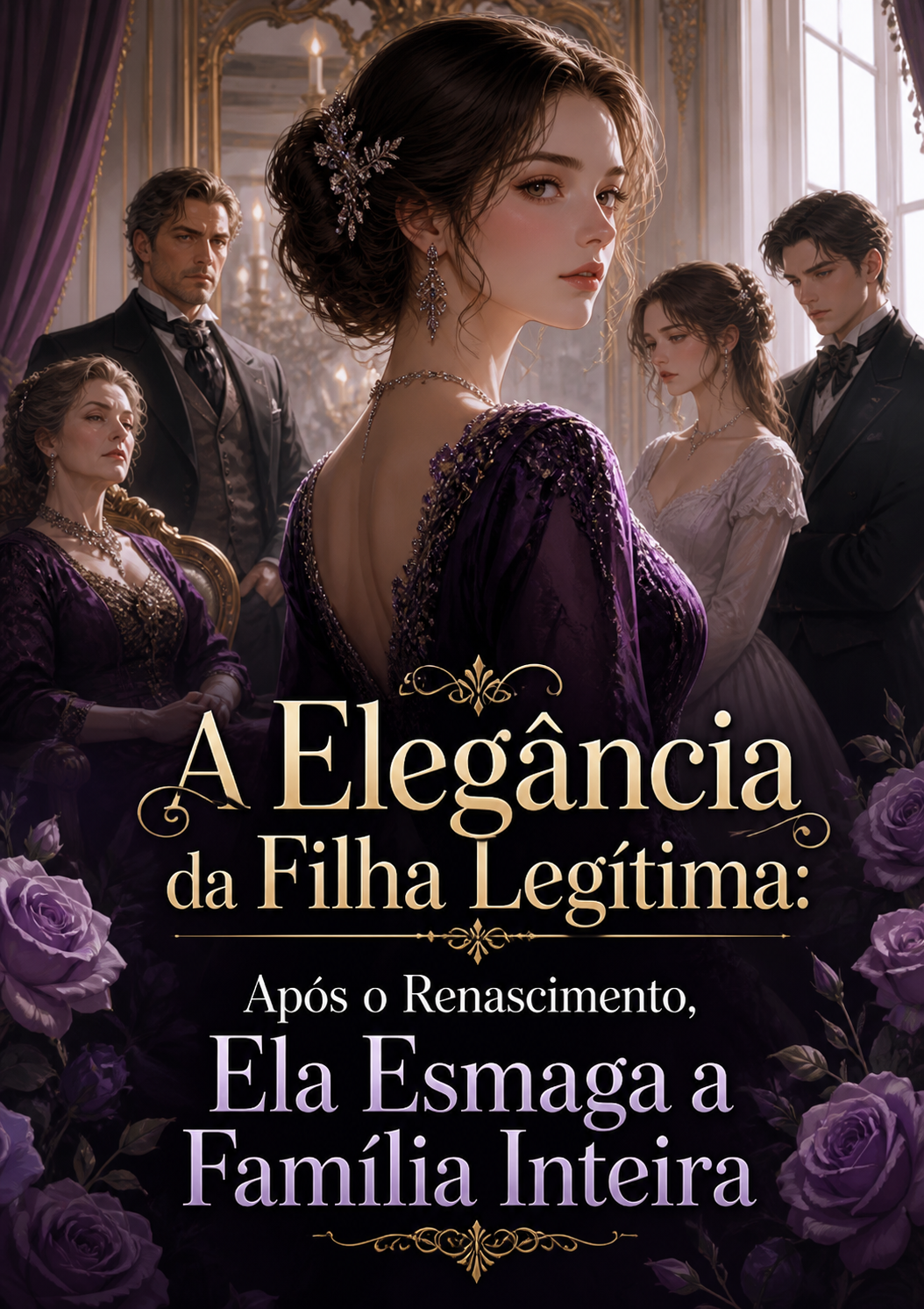 A Elegância da Filha Legítima: Após o Renascimento, Ela Esmaga a Família Inteira